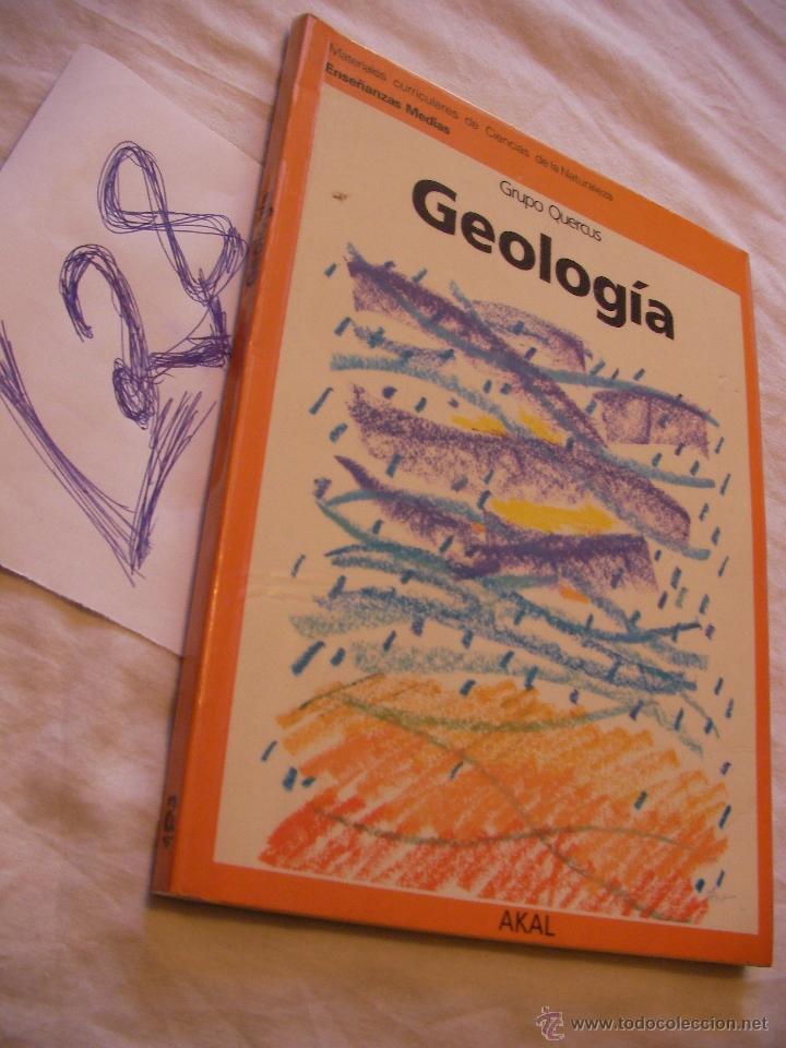 Libros antiguos: ANTIGUO LIBRO DE TEXTO DE EGB LIBRO DE GEOLOGIA - Foto 1