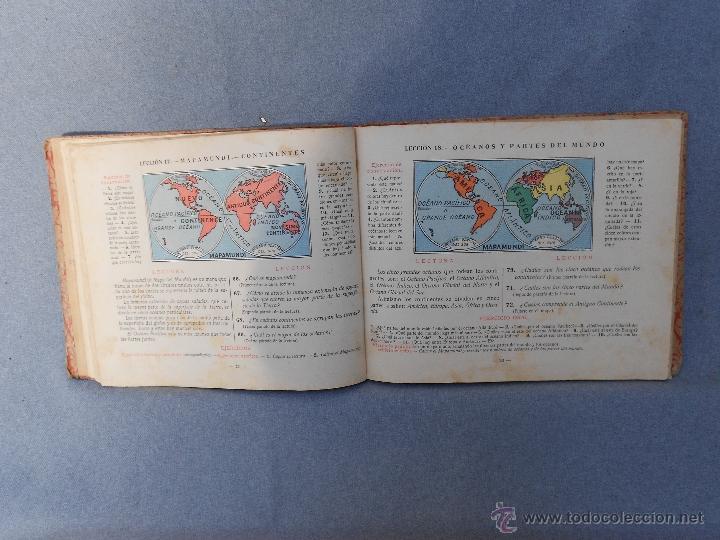 Libros antiguos: GEOGRAFIA PRIMER GRADO - Foto 3