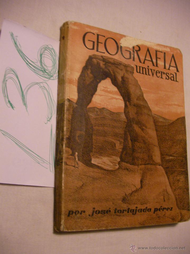 Libros antiguos: ANTIGUO LIBRO DE TEXTO GEOGRAFIA UNIVERSAL - Foto 1