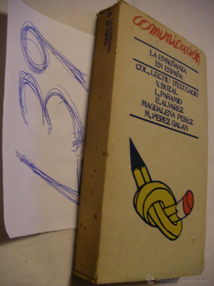 Libros antiguos: COMUNICACION - LA ENSE&Ntilde;ANZA EN ESPA&Ntilde;A - Foto 1
