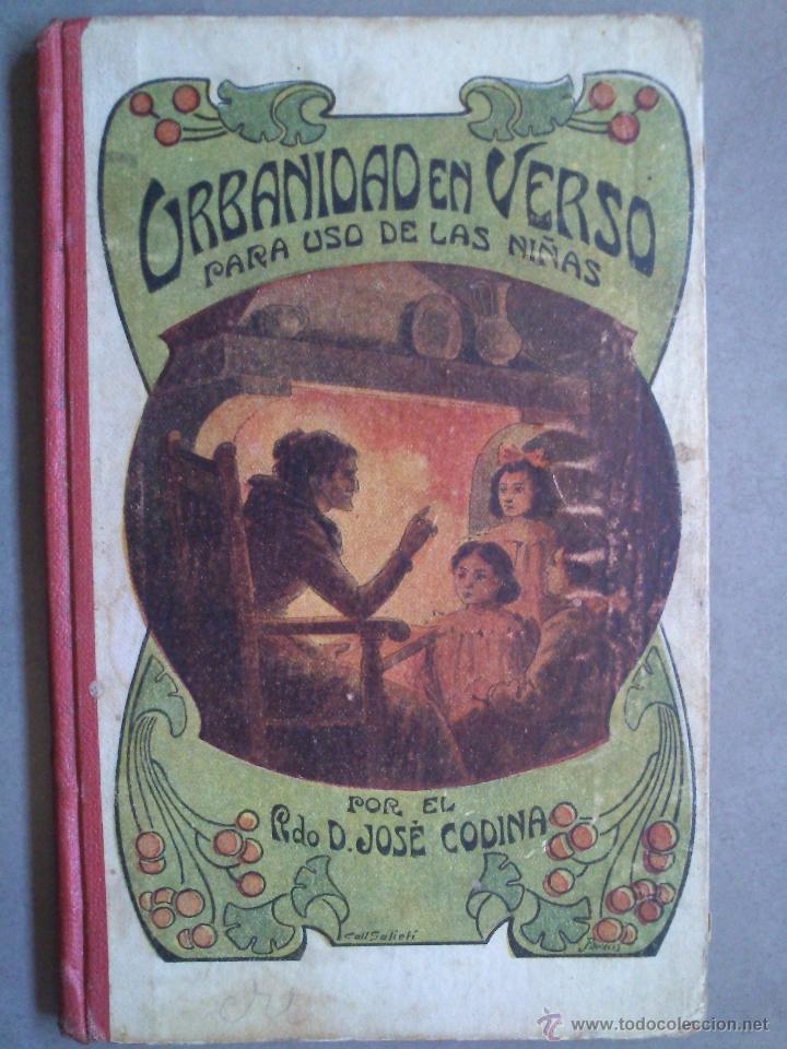 Livros antigos: Libro de Escuela,Urbanidad para Ni&ntilde;as,1914,buen estado,rarillo,original,es el de las fotos
