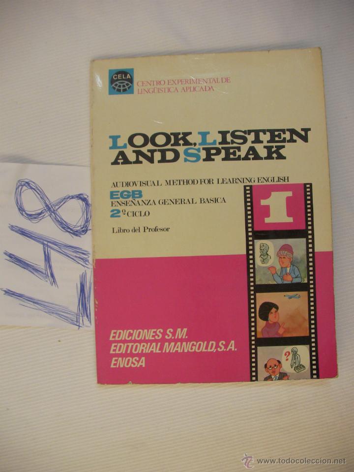 Libros antiguos: ANTIGUO LIBRO DE TEXTO DE INGLES - EVEREST - Foto 1