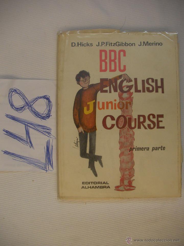 Libros antiguos: ANTIGUO LIBRO DE TEXTO DE INGLES - ALHAMBRA - Foto 1