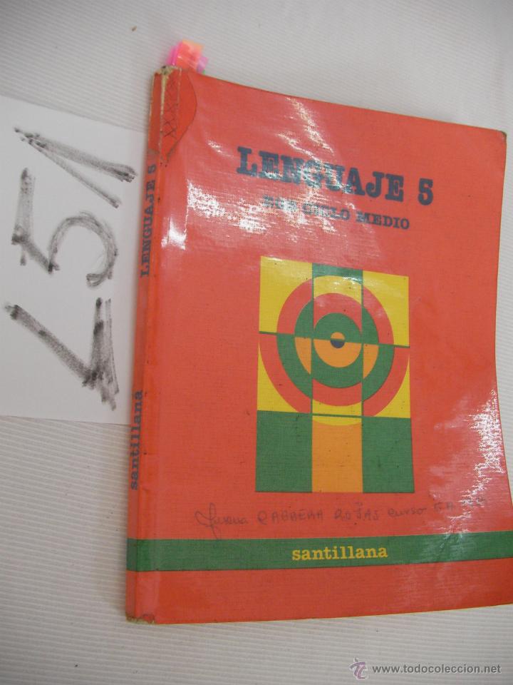 Libros antiguos: ANTIGUO LIBRO DE TEXTO - LENGUAJE 5 - ENVIO GRATIS A ESPA&Ntilde;A - Foto 1