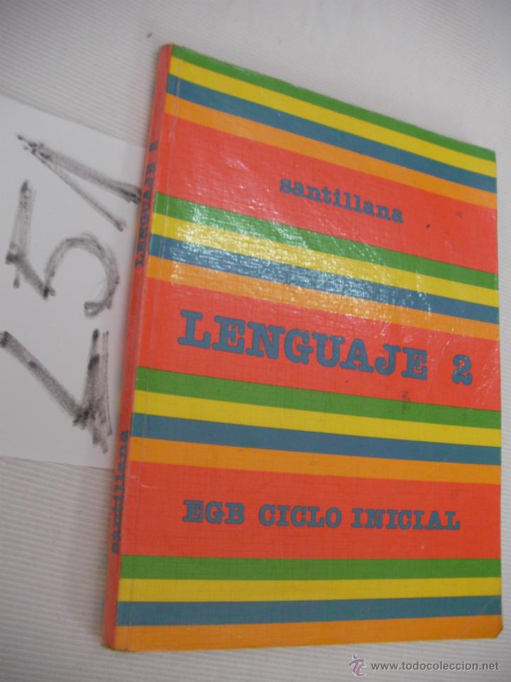 Libros antiguos: ANTIGUO LIBRO DE TEXTO - LENGUAJE 2 - Foto 1
