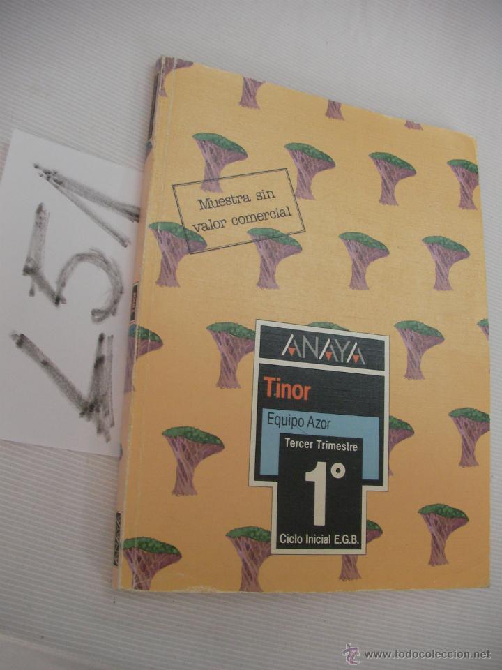 Libros antiguos: ANTIGUO LIBRO DE TEXTO - TINOR - ENVIO GRATIS A ESPA&Ntilde;A - Foto 1