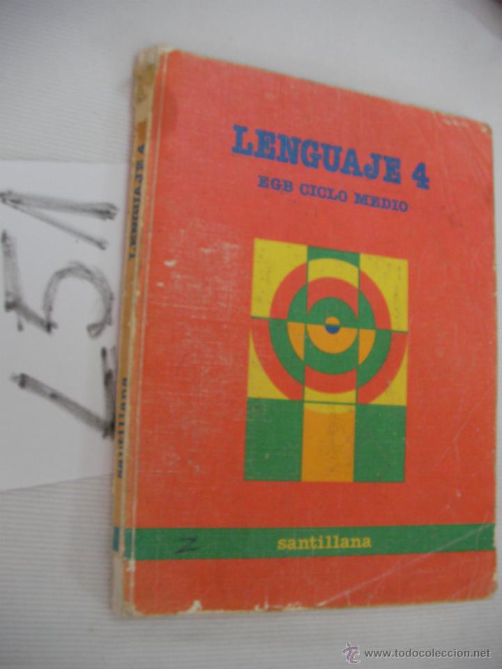 Libros antiguos: ANTIGUO LIBRO DE TEXTO - LENGUAJE 4 - ENVIO GRATIS A ESPA&Ntilde;A - Foto 1