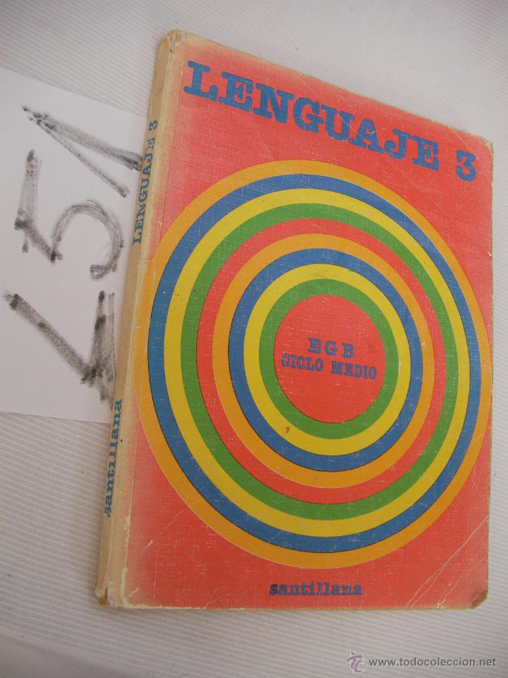 Libros antiguos: ANTIGUO LIBRO DE TEXTO - LENGUAJE 3&ordm; - ENVIO GRATIS A ESPA&Ntilde;A - Foto 1