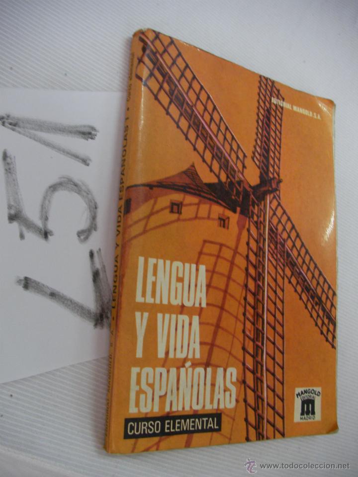 Libros antiguos: ANTIGUO LIBRO DE TEXTO - LENGUA Y VIDA ESPA&Ntilde;OLAS - Foto 1