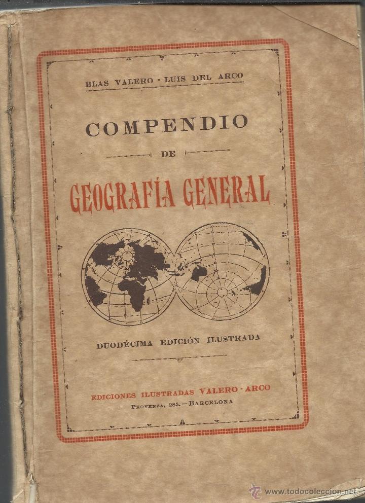 Libros antiguos: COMPENDIO DE GEOGRAFIA DE 1931 - Foto 1