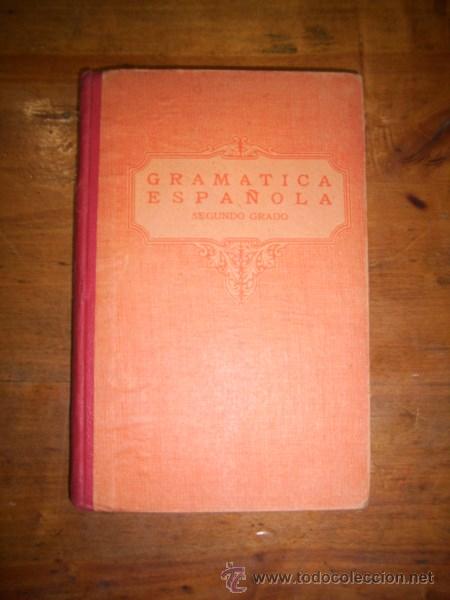 Libros antiguos: EDELVIVES. Gram&aacute;tica espa&ntilde;ola. Segundo Curso - Foto 1