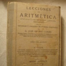 Libri antichi: ANTIGUO LIBRO TEXTO ESCUELA Y LECTURA LECCIONES DE GRAMATICA 1930 AGULLO ELCHE
