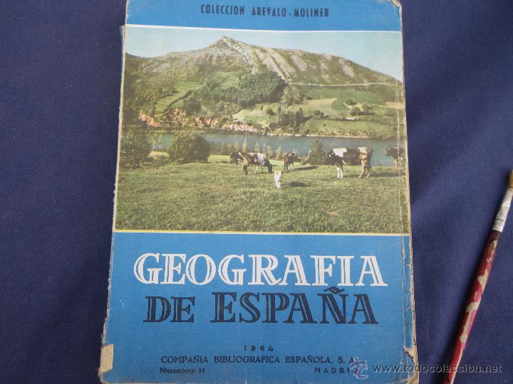 Libros antiguos: LIBRO GEOGRAFIA DE ESPA&Ntilde;A - Foto 1