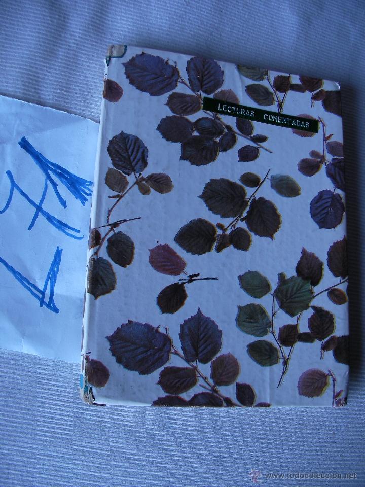 Libros antiguos: ANTIGUO LIBRO - LECTURAS COMENTADAS - 4&ordm; CURSO - Foto 1