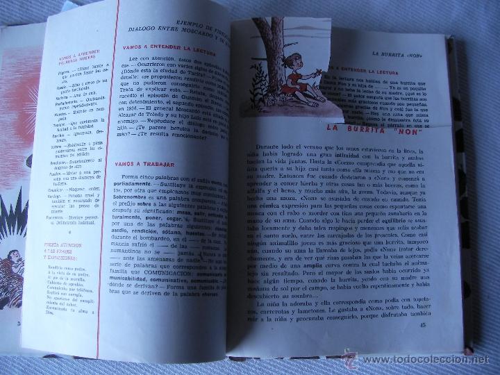 Libros antiguos: ANTIGUO LIBRO - LECTURAS COMENTADAS - 4&ordm; CURSO - Foto 4