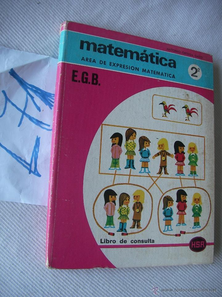 Libros antiguos: ANTIGUO LIBRO DE TEXTO - MATEMATICAS 2&ordm; - ENVIO GRATIS A ESPA&Ntilde;A - Foto 1