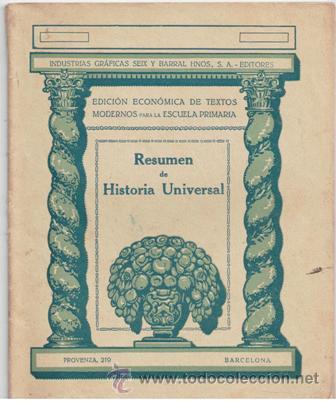 Libros antiguos: Resumen de Historia Universal - Foto 1