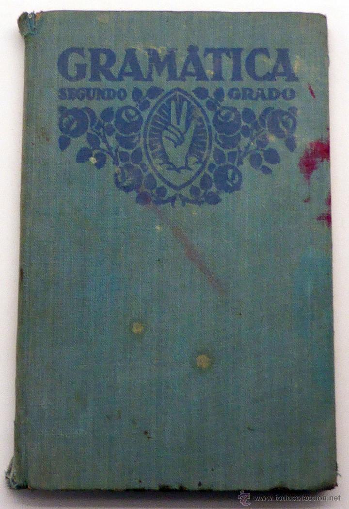 Libros antiguos: Gram&aacute;tica Espa&ntilde;ola Segundo Grado FTD 1932 - Foto 1