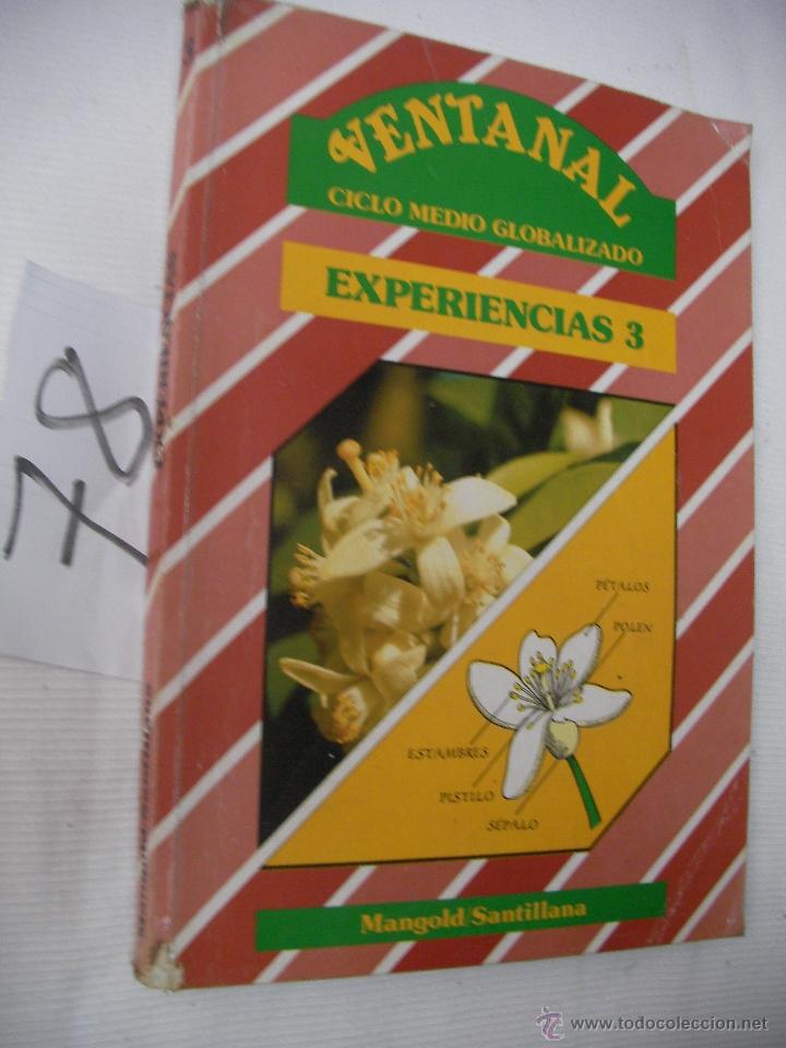 Libros antiguos: ANTIGUO LIBRO DE TEXTO - EXPERIENCIAS 3 - VENTANAL - Foto 1