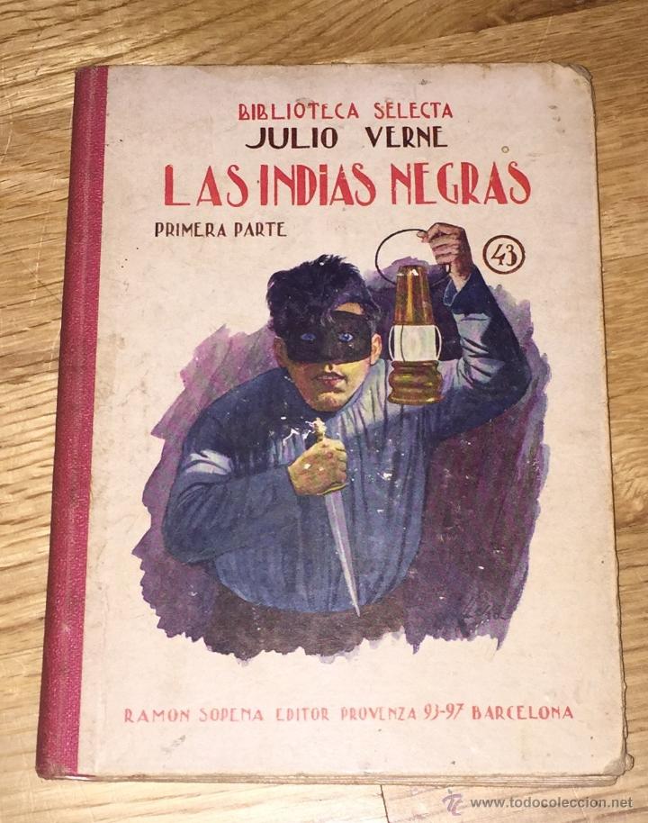 Livros antigos: Libro de escuela colegio - Las indias negras