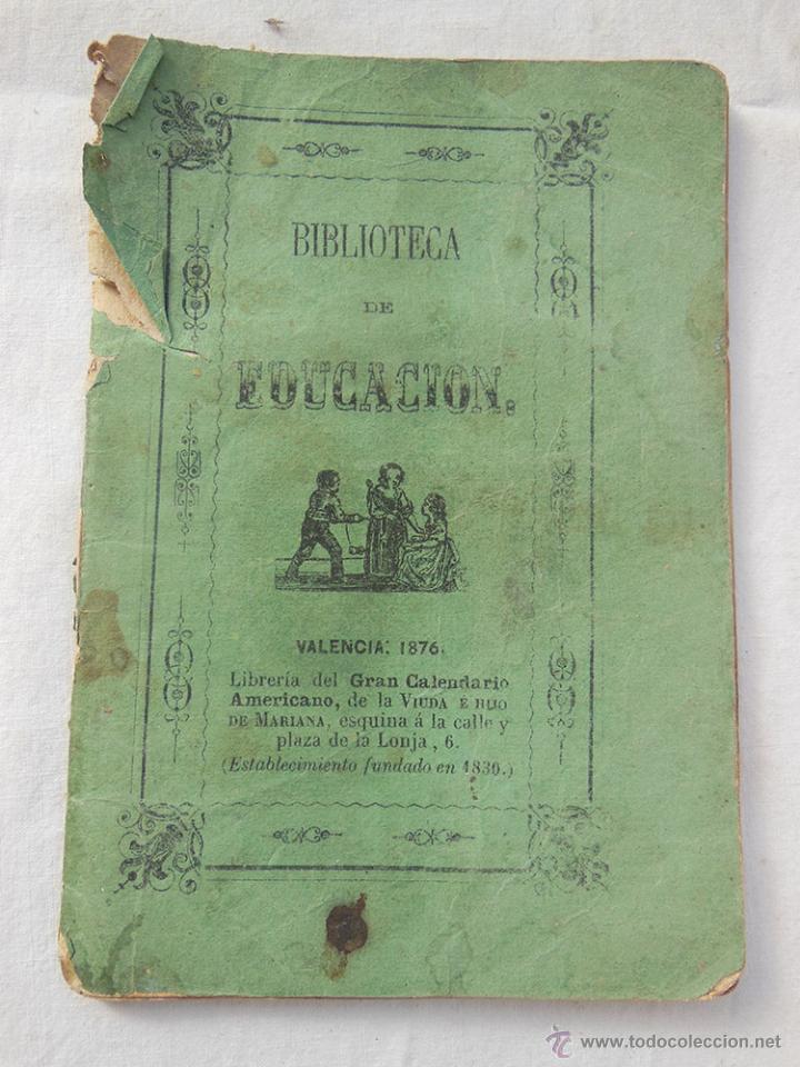 Livros antigos: REGLAS GENERALES DE ARITM&Eacute;TICA PUESTAS A LA CAPACIDAD DE NI&Ntilde;OS Y NI&Ntilde;AS. 1875. DUARTE Y UCEDA Mariano