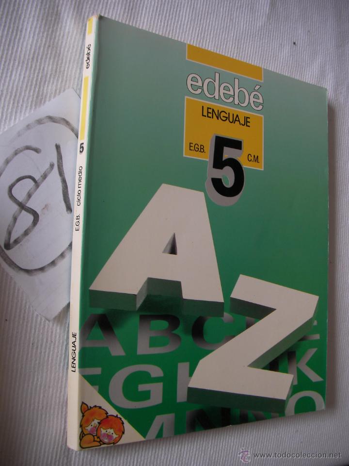 Libros antiguos: ANTIGUO LIBRO DE TEXTO - 3&ordm; EGB - LENGUAJE - EDEBE - Foto 1
