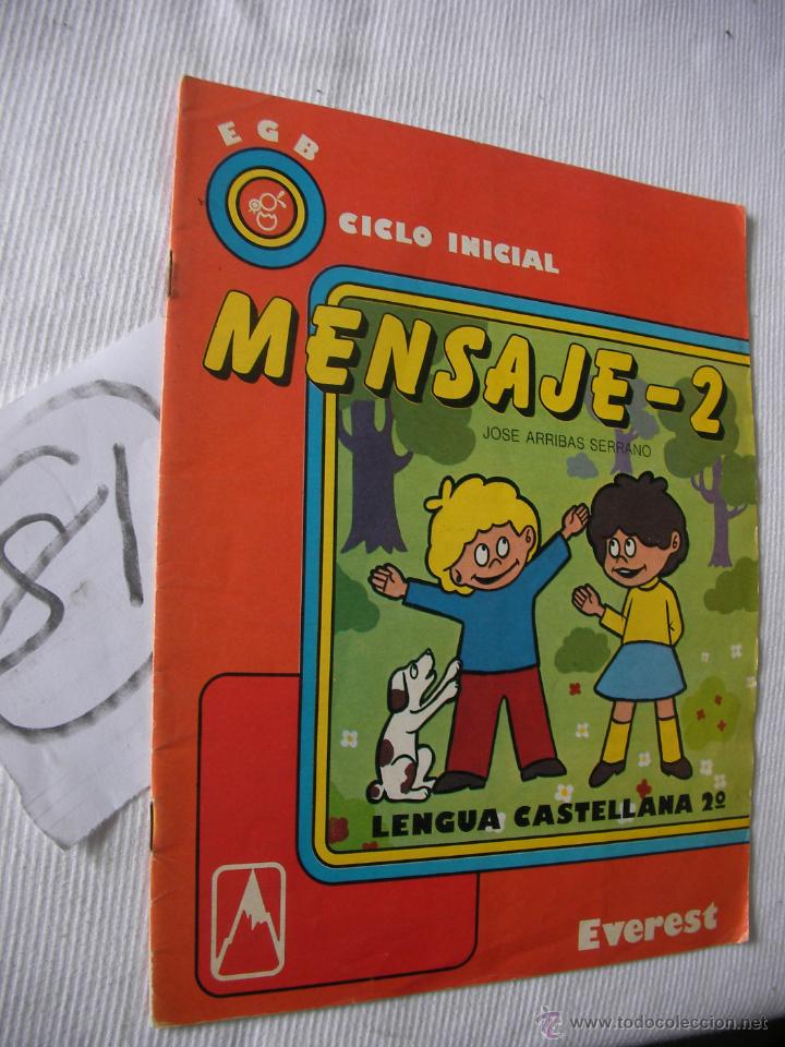 Libros antiguos: ANTIGUO LIBRO DE TEXTO - 2&ordm; EGB - EVEREST - Foto 1