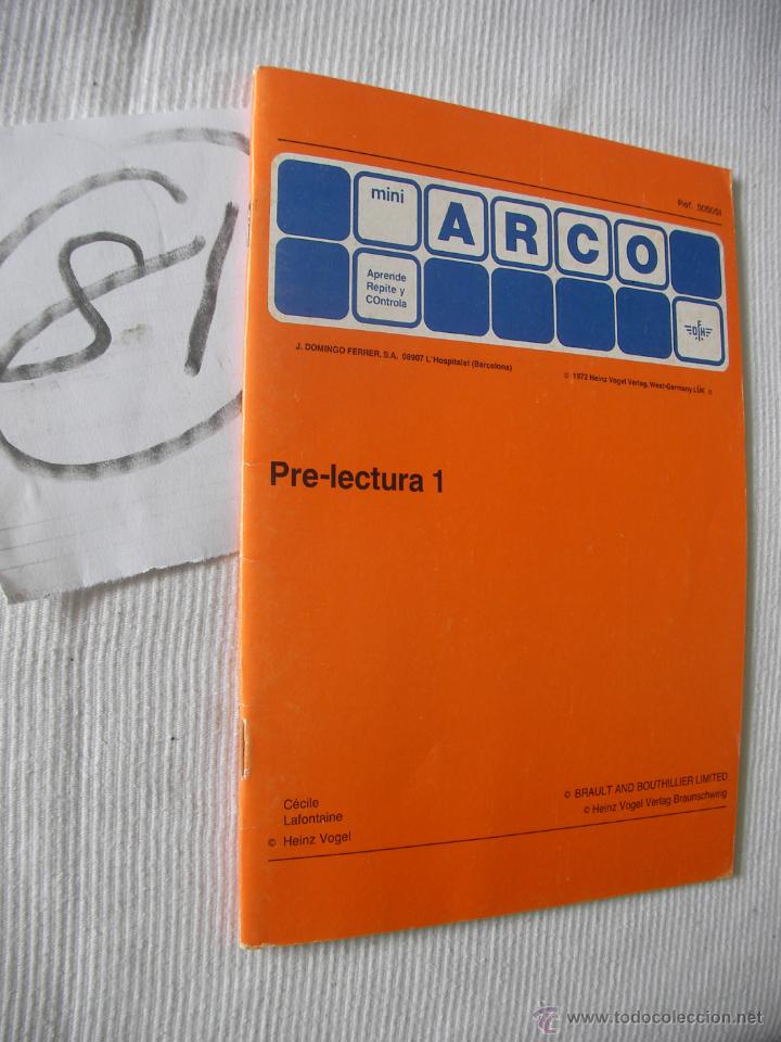 Libros antiguos: ANTIGUO LIBRO DE TEXTO - PRELECTURA 1 - Foto 1