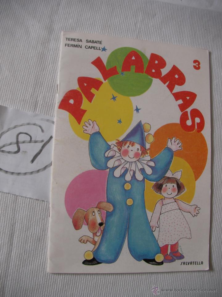 Libros antiguos: ANTIGUO LIBRO DE TEXTO - PALABRAS 3 - Foto 1