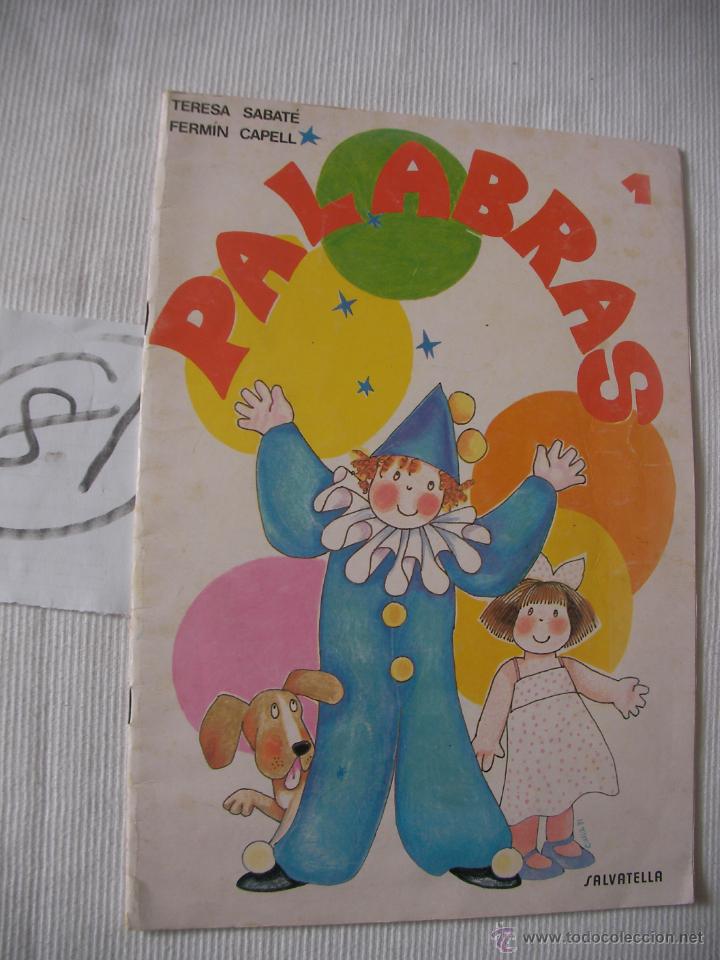 Libros antiguos: ANTIGUO LIBRO DE TEXTO - PALABRAS 1 - Foto 1