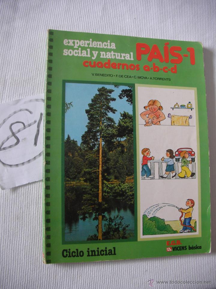 Libros antiguos: ANTIGUO LIBRO DE TEXTO - PAIS 1 - Foto 1