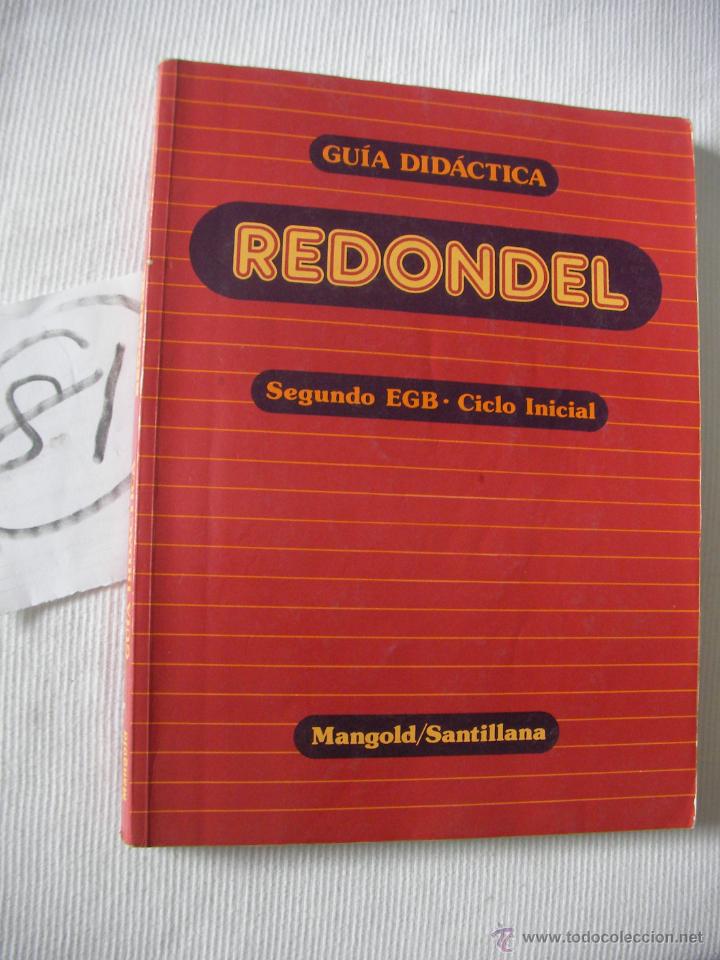 Libros antiguos: ANTIGUO LIBRO DE TEXTO - REDONDEL - Foto 1