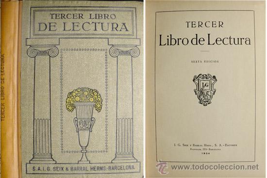 Libros antiguos: Tercer Libro de Lecturas. 1934. - Foto 1
