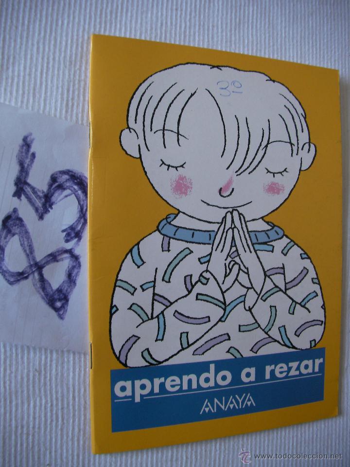 Libros antiguos: APRENDO A REZAR - ANAYA - Foto 1