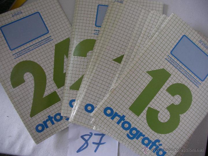Libros antiguos: LOTE CARTILLAS - ORTOGRAFIA - Foto 1