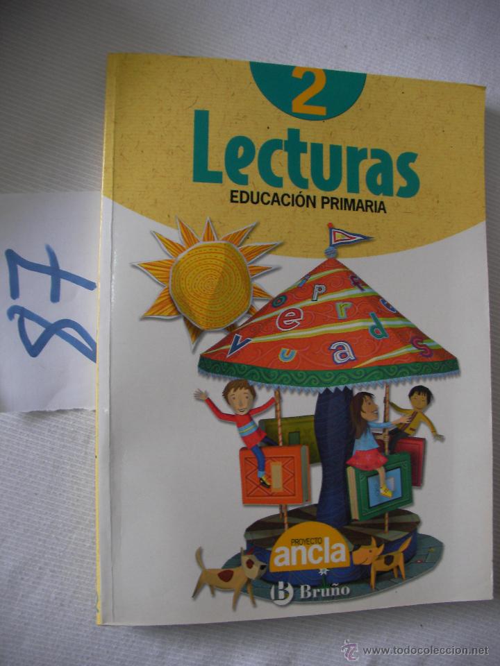 Libros antiguos: ANTIGUO LIBRO DE TEXTO - LECTURAS 2 - BRU&Ntilde;O - Foto 1