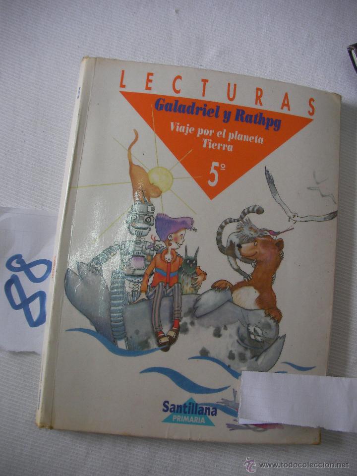 Libros antiguos: ANTIGUO LIBRO DE TEXTO - LECTURAS 5 - SANTILLANA - Foto 1