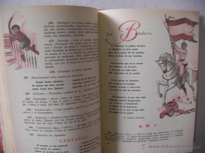 Libros antiguos: LIBRO DE TEXTO - GRAMATICA 2&ordm; GRADO - EDITORIAL LUIS VIVES - Foto 2