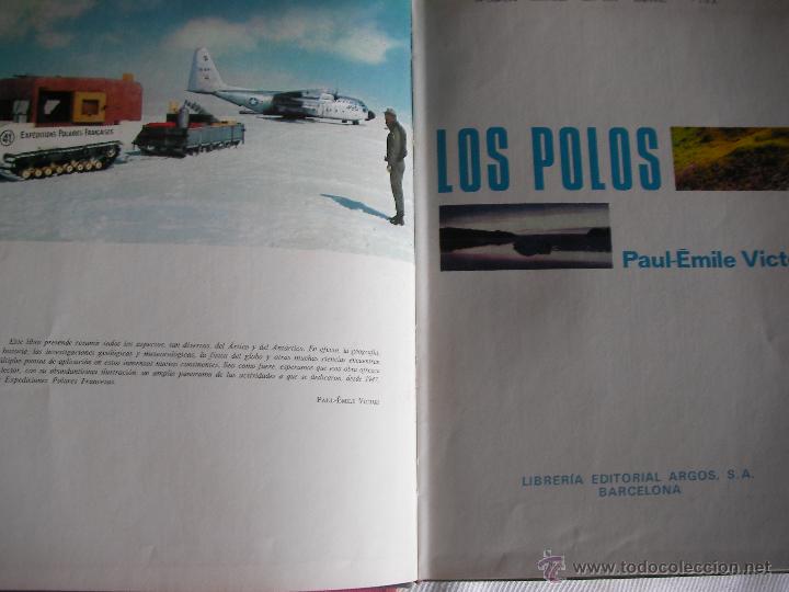 Libros antiguos: ANTIGUO LIBRO CONSULTA - LOS POLOS - ARGOS - Foto 2