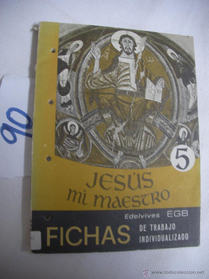 Libros antiguos: ANTIGUO LIBRO DE TEXTO - JESUS MI MAESTRO 5&ordm; - Foto 1