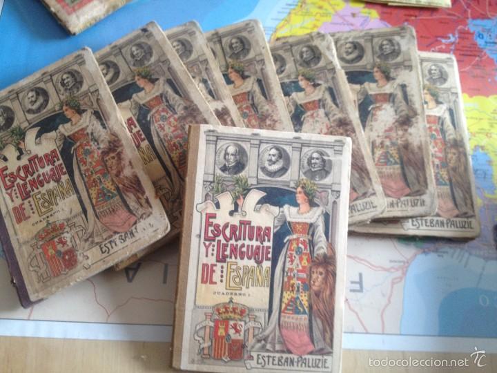 Libros antiguos: ESCRITURA Y LENGUAJE DE ESPA&Ntilde;A - Foto 1