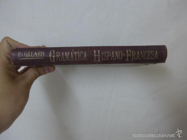 Libros antiguos: Antiguo libro de gramatica hispano - francesa, 1889 - Foto 1