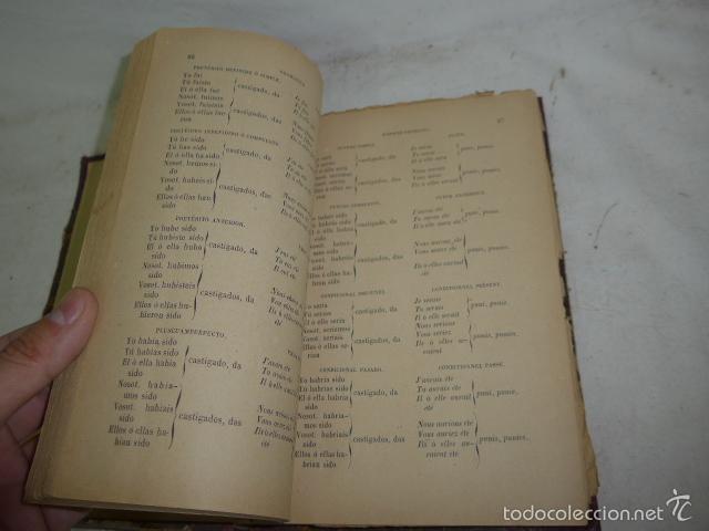 Libros antiguos: Antiguo libro de gramatica hispano - francesa, 1889 - Foto 5