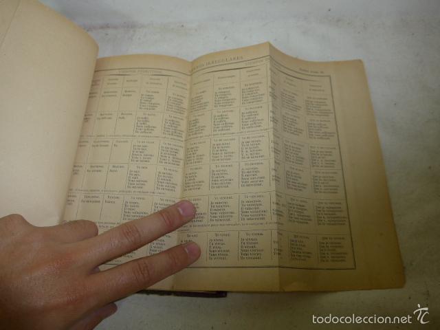 Libros antiguos: Antiguo libro de gramatica hispano - francesa, 1889 - Foto 6