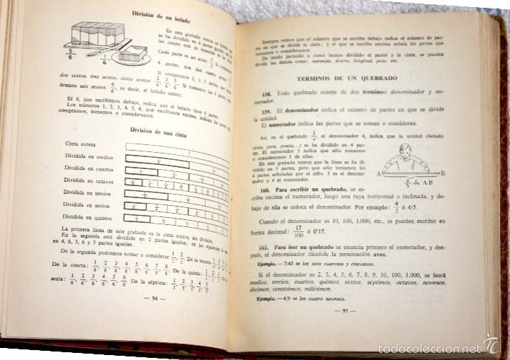 Libros antiguos: ARITM&Eacute;TICA SEGUNDO GRADO - Foto 5