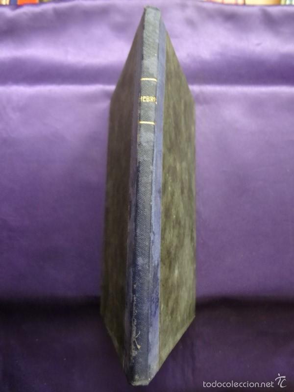 Antiquarische B&uuml;cher: ANTOLOGIA HEBRAICA CON VOCABULARIO COMPARADO, TRADUCCIONES, ANALISIS Y RAICES AL MARGEN.1897