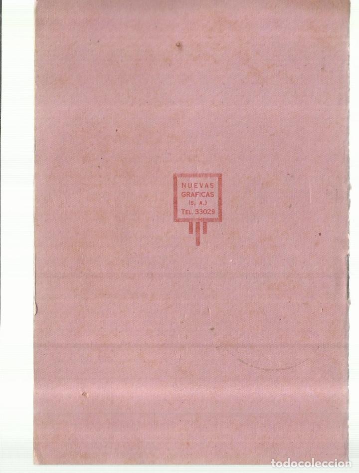 Libros antiguos: PROGRAMA DE MATEM&Aacute;TICAS. CUARTO CURSO. MADRID. 1943 - Foto 2