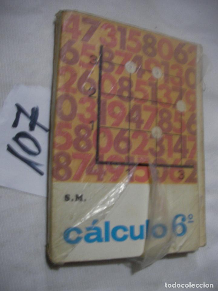 Libros antiguos: ANTIGUO LIBRO DE TEXTO - CALCULO 6&ordm; - SM - Foto 1