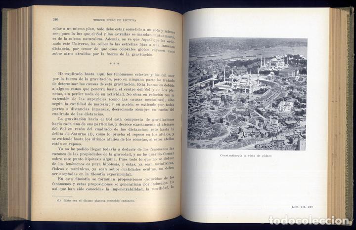 Libros antiguos: Tercer Libro de Lecturas.  1934. - Foto 2