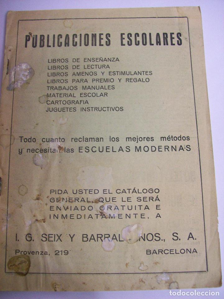 Libros antiguos: PUBLICACIONES ESCOLARES. AS&ntilde;o 1935. Seix Barral